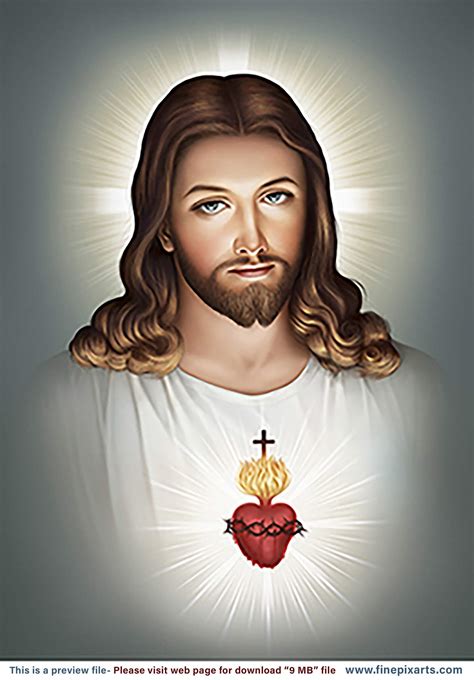 Sacred Heart of Jesus .